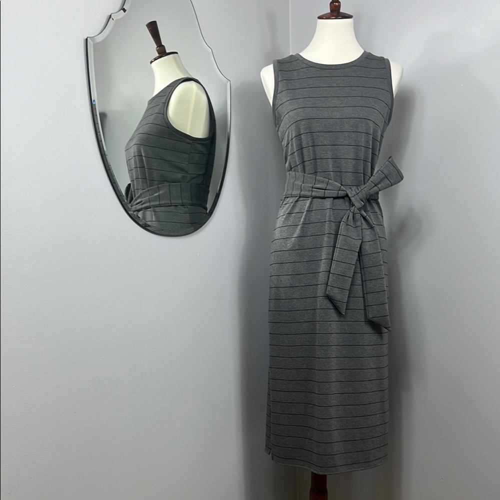 CLEARANCE Banana Republic Sleeveless Knit Midi Dress Fall Transitional Dress